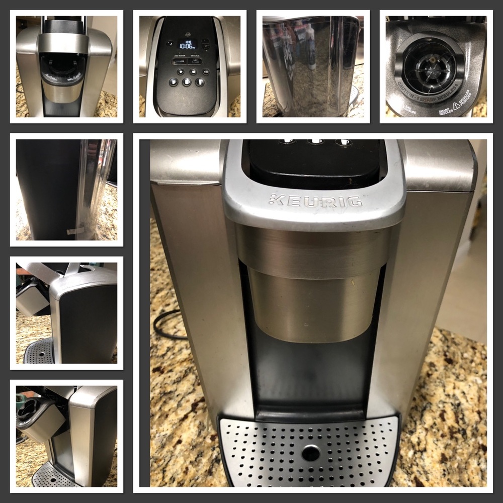 Keurig Silver and Black Coffee Brewer